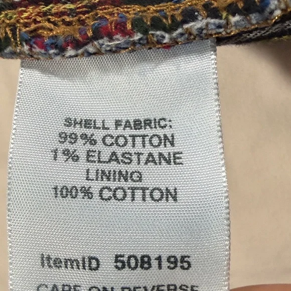 L.L. Bean Women's Favorite Fit Flannel Lined Jeans Size 16 Petite - Picture 13 of 14